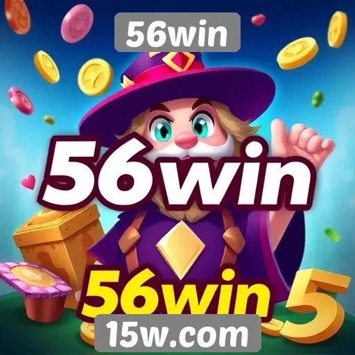 Diversidade de jogos disponíveis no 56win
