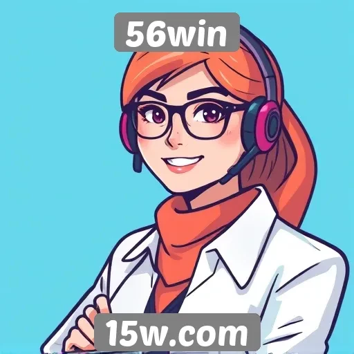 Plataforma 56win conta com suporte ao cliente eficiente